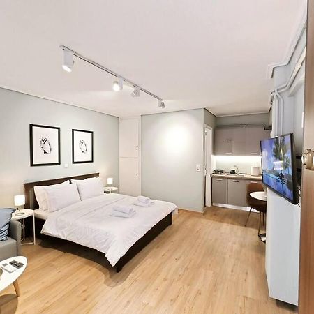 Apartmán 5Min Metro, Sotiria, Iatriko, Semi-Basement Atény Exteriér fotografie